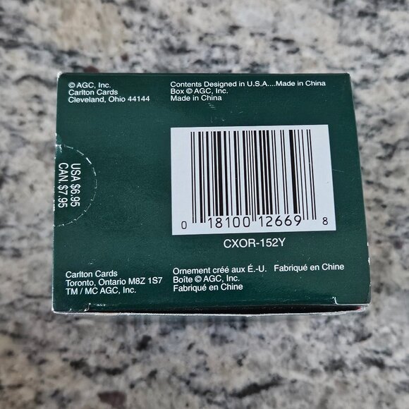 NIB CARLTON CARDS PARTRIDGE IN A PEAR TREE 12 DAYS OF CHRISTMAS HOLIDAY ORNAMENT - Picture 6 of 12